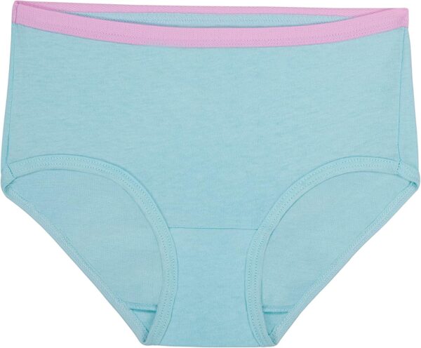 Fruit of the Loom Girls' Cotton Brief Underwear, Multipack