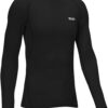 TELALEO Boys' Girls' Long Sleeve Compression Shirts Thermal Fleece Lined Kids Athletic Sports Tops Leggings Baselayer Set