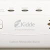 Kidde Carbon Monoxide Detector with 10-Year Battery, 3 LEDs, Replacement Indicator, Test-Reset Button, 2 Pack