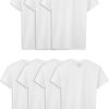 Fruit of the Loom Boys' Cotton White T Shirt