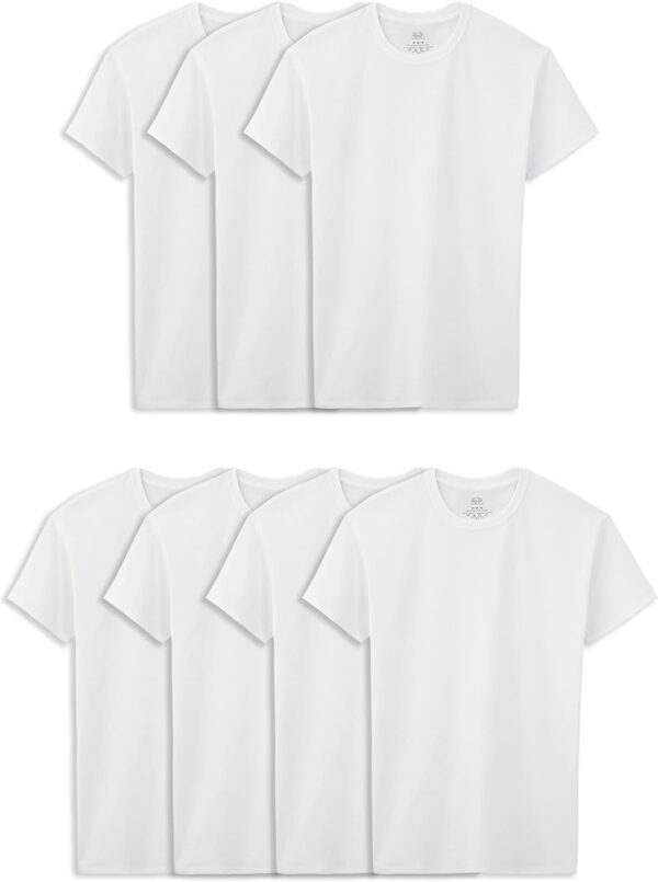 Fruit of the Loom Boys' Cotton White T Shirt