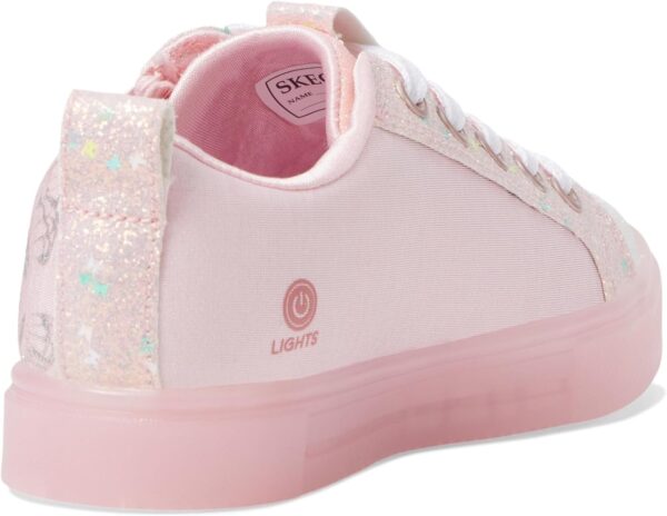 Skechers Girls' Twinkle Sparks ICE-Heather Sneaker