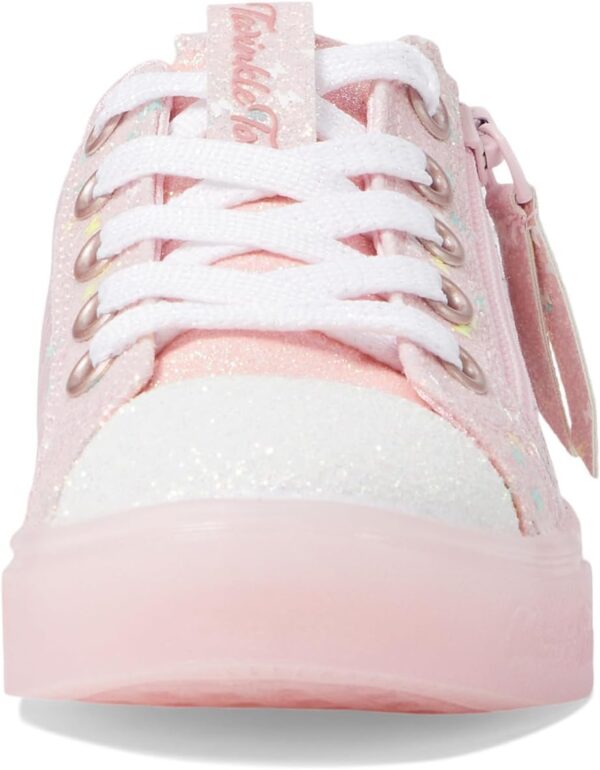 Skechers Girls' Twinkle Sparks ICE-Heather Sneaker