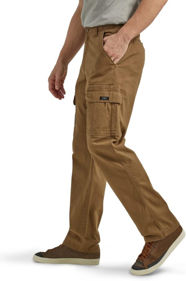 Wrangler Authentics Men's Relaxed Fit Stretch Cargo Pant