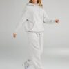 AUTOMET Womens 2 Piece Outfits Lounge Hoodie Sweatsuit Sets Oversized Sweatshirt Baggy Fall Fashion Sweatpants with Pockets