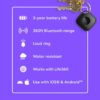 Tile by Life360 Mate (2024) Bluetooth Tracker, Keys Finder and Item Locator for Keys, Bags and More. Phone Finder. Both iOS and Android Compatible. 1-Pack (Black)