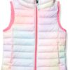 Amazon Essentials Girls and Toddlers' Lightweight Water-Resistant Packable Puffer Vest