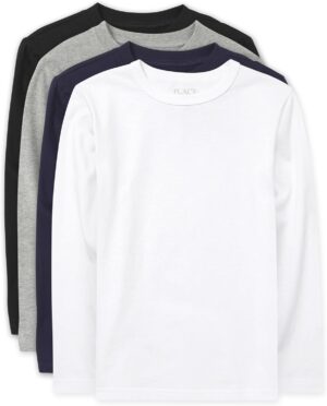 The Children'S Place Boys Basic Long Sleeve Tee