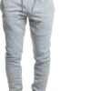 Ultra Performance 3 Pack Fleece Active Tech Joggers for Men, Mens Sweatpants with Zipper Pockets