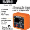 Klein Tools 935DAG Digital Electronic Level and Angle Gauge, Measures 0 - 90 and 0 - 180 Degree Ranges, Measures and Sets Angles