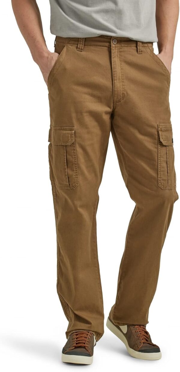 Wrangler Authentics Men's Relaxed Fit Stretch Cargo Pant