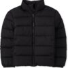 The Children's Place Boys' Big Kid Medium Weight Puffer Jacket, Wind, Water-Resistant Seasonal