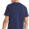 Hanes Men's Pocket Undershirt Pack, Cotton Crew Neck T-Shirt, Moisture Wicking Tee, Assorted 6-Pack