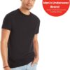 Hanes Men's Cotton, Moisture-Wicking Crew Tee Undershirts, Multi-Packs Available