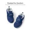 DREAM PAIRS Toddler Shoes Boys Girls Sneakers Kids Tennis Running Shoes Storybook Lightweight Hook and Loop Casual Walking Shoes