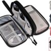 Electronics Accessories Organizer Pouch Bag, Travel Universal Organizer for Cable, Charger, Phone, SD Card, Business Travel Gadget Bag