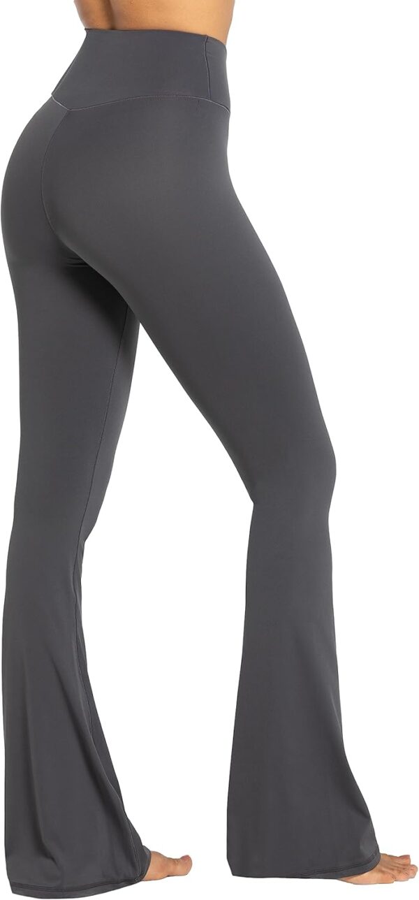 Sunzel Flare Leggings, Crossover Yoga Pants with Tummy Control, High-Waisted and Wide Leg