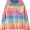 WELAKEN Unicorn Sweatshirts for Girls Toddler & Kids II Little Girl's Pullover Tops Sweaters & Hoodies