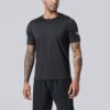 5 Pack Men’s Active Quick Dry Crew Neck T Shirts | Athletic Running Gym Workout Short Sleeve Tee Tops Bulk