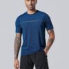 5 Pack Men’s Active Quick Dry Crew Neck T Shirts | Athletic Running Gym Workout Short Sleeve Tee Tops Bulk