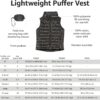 Amazon Essentials Girls and Toddlers' Lightweight Water-Resistant Packable Puffer Vest