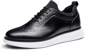 Bruno Marc Men's MaxFlex Dress Sneakers Oxfords Casual Wingtip Brogue Shoes