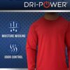 Jerzees Men's Dri-Power Cotton Blend Long Sleeve Tees, Moisture Wicking, Odor Protection, UPF 30+, Sizes S-3x