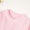 Toddler Girl Knit Sweater Tops Cute Kid Chunky Pullover Sweatershirt Fall Winter Clothes