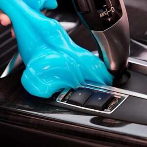 PULIDIKI Car Cleaning Gel Car Cleaning Putty Car Interior Cleaner Slime Car Cleaning Kit Auto Detailing Tools Car Cleaning Supplies Car Accessories Car Gifts for Men Women Blue