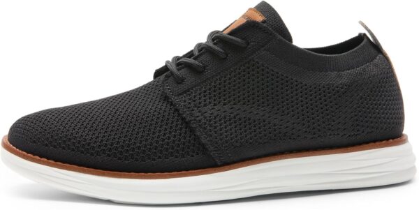 Bruno Marc Men's KnitFlex Breeze Mesh Sneakers Oxfords Lace-Up Lightweight Casual Walking Shoes