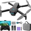 Mirason Drone with Camera, 1080P HD FPV Camera Drone with Brushless Motor, 2 Batteries, 360 Flips, Headless Mode, Gravity Control, 36 Mins Long, Flight Foldable Mini Drone for Kids and Beginner