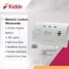 Kidde Carbon Monoxide Detector with 10-Year Battery, 3 LEDs, Replacement Indicator, Test-Reset Button, 2 Pack