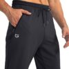 G Gradual Men's Sweatpants with Zipper Pockets Tapered Joggers for Men Athletic Pants for Workout, Jogging, Running