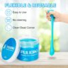 PULIDIKI Car Cleaning Gel Car Cleaning Putty Car Interior Cleaner Slime Car Cleaning Kit Auto Detailing Tools Car Cleaning Supplies Car Accessories Car Gifts for Men Women Blue