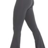 Sunzel Flare Leggings, Crossover Yoga Pants with Tummy Control, High-Waisted and Wide Leg