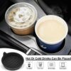 SINGARO Car Cup Holder Coaster, Silicone Cup Holder Insert, Universal Non-Slip Cup Holders, Car Accessories Interior for Women and Man Interior Sets 4 Pack Black