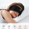 MUSICOZY Sleep Headphones, Bluetooth 5.2 Sleep Mask Headband Headphones Sleeping Eye Mask, Wireless Music Earbuds Earphones with HD Headphones Ultra-Thin Stereo Speakers for Side Sleepers Men Women