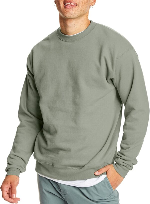 Hanes EcoSmart Fleece, Cotton-Blend Pullover, Crewneck Sweatshirt for Men (1 Or 2 Pack)