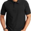 Hanes Men’s X-Temp Short Sleeve Polo Shirt, Midweight Men's Shirt