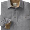 Legendary Whitetails Men's Buck Camp Flannel, Long Sleeve Plaid Button Down Casual Shirt, Corduroy Cuffs