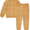 Burt's Bees Baby baby-boys Shirt and Pant Set, Top & Bottom Outfit Bundle, 100% Organic Cotton