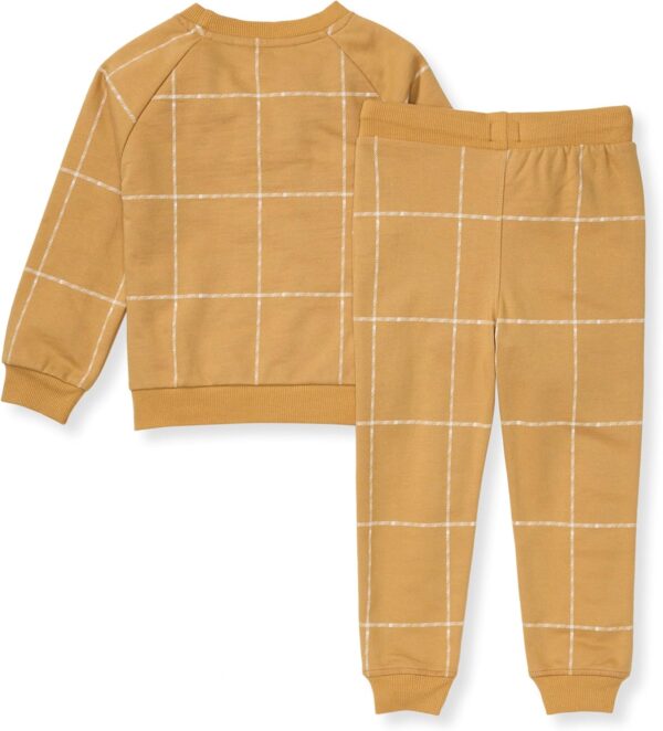 Burt's Bees Baby baby-boys Shirt and Pant Set, Top & Bottom Outfit Bundle, 100% Organic Cotton