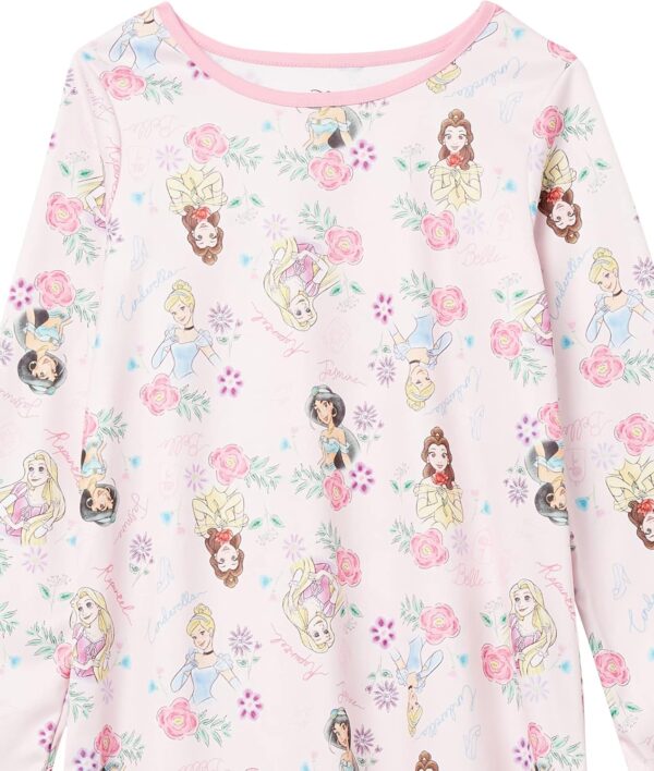 Disney Girls' 3-Pack Nightgowns, Soft & Cute Pajamas for Kids