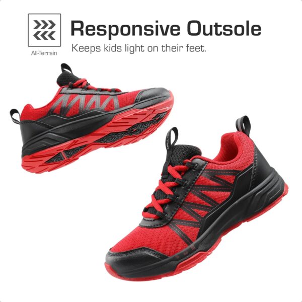 DREAM PAIRS Boys Girls Shoes Kids DuraPlay Tennis Non Slip Athletic Running Walking Lightweight Lace Up Sneakers for Little/Big Kid