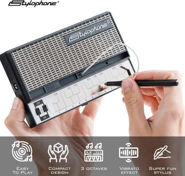 Stylophone The Original Pocket Electronic Synthesizer | Synth Musical Instrument | Synthesizer Keyboard | Stylophone Instrument Synth