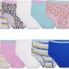 Fruit of the Loom Girls' Cotton Brief Underwear, Multipack