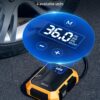 AstroAI Tire Inflator Air Compressor 12V DC Portable Air Compressor Car Accessories Auto Tire Pump 100PSI with LED Light Digital Air Pump for Car Tires Bicycles Other Inflatables