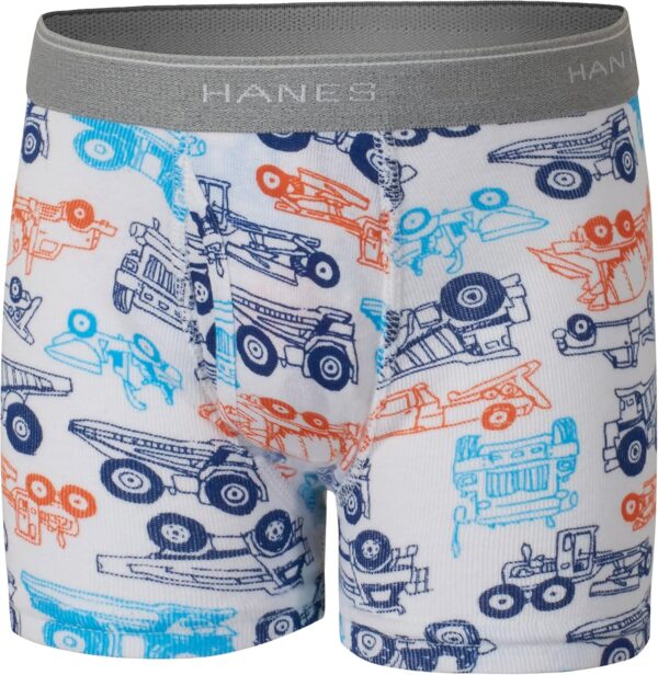 Hanes Boys' and Toddler Comfort Flex and ComfortSoft Boxer Briefs, Multipack