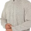 Wrangler Authentics Men's Long Sleeve Fleece Quarter-Zip Sweater