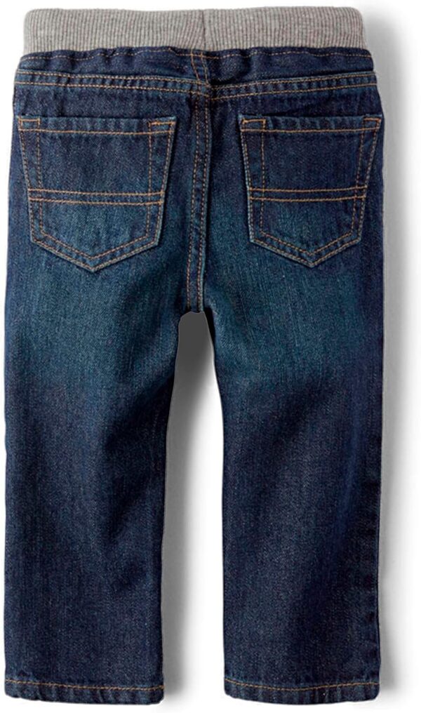 The Children's Place Boys Baby and Toddler Pull on Straight Jeans